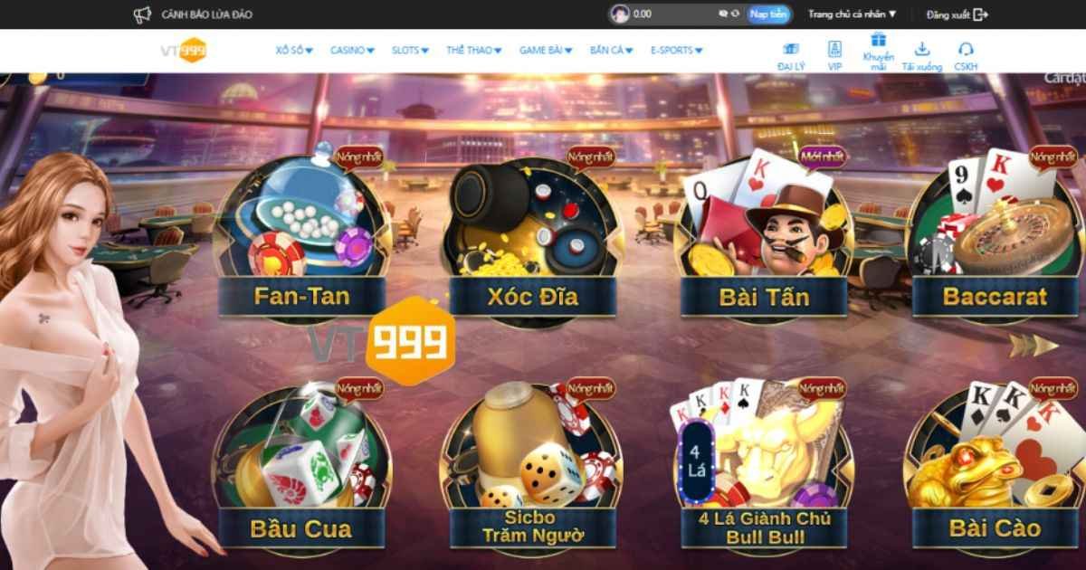 Sức hấp dẫn của casino VT999